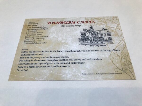 Postcard - Banbury Cakes