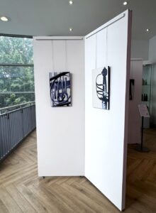 Ironstone Art Space Panel set up