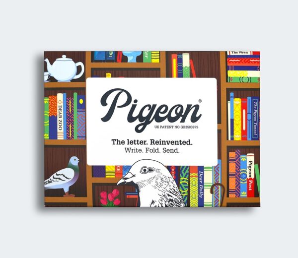 Pigeon Posted Pack of 6 combined letter and envelopes