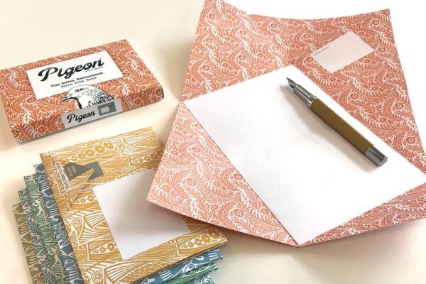 Pigeon Posted Pack of 6 combined letter and envelopes - Image 2